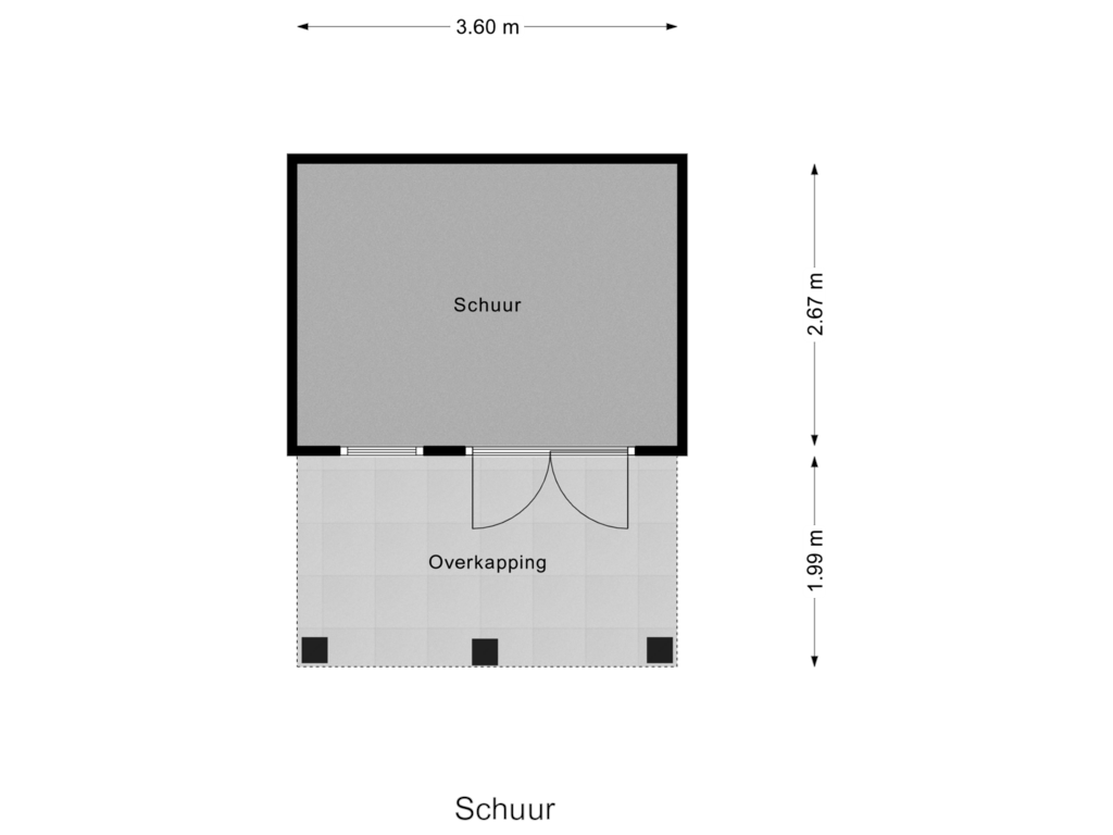 Bekijk plattegrond van Schuur van de Mahonie 10