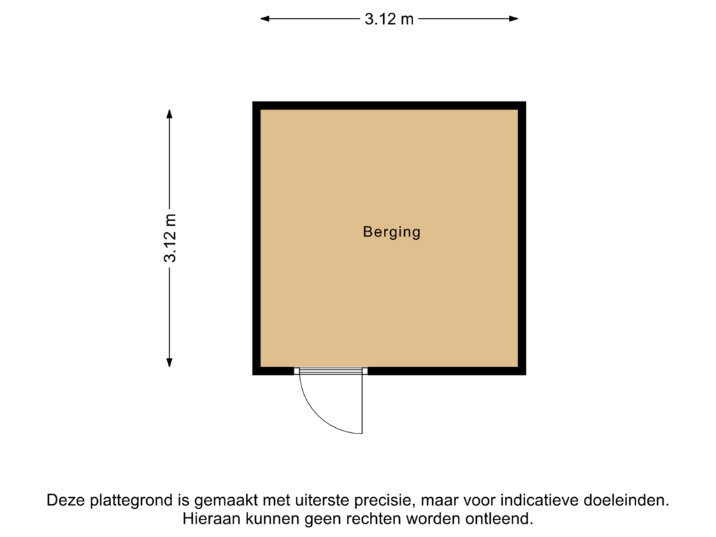 Bekijk plattegrond van Berging van Perzikkruid 7