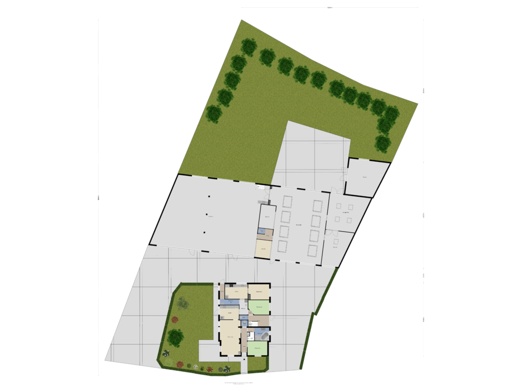 Bekijk plattegrond van Begane Grond-tuin van Hoogstraat 14