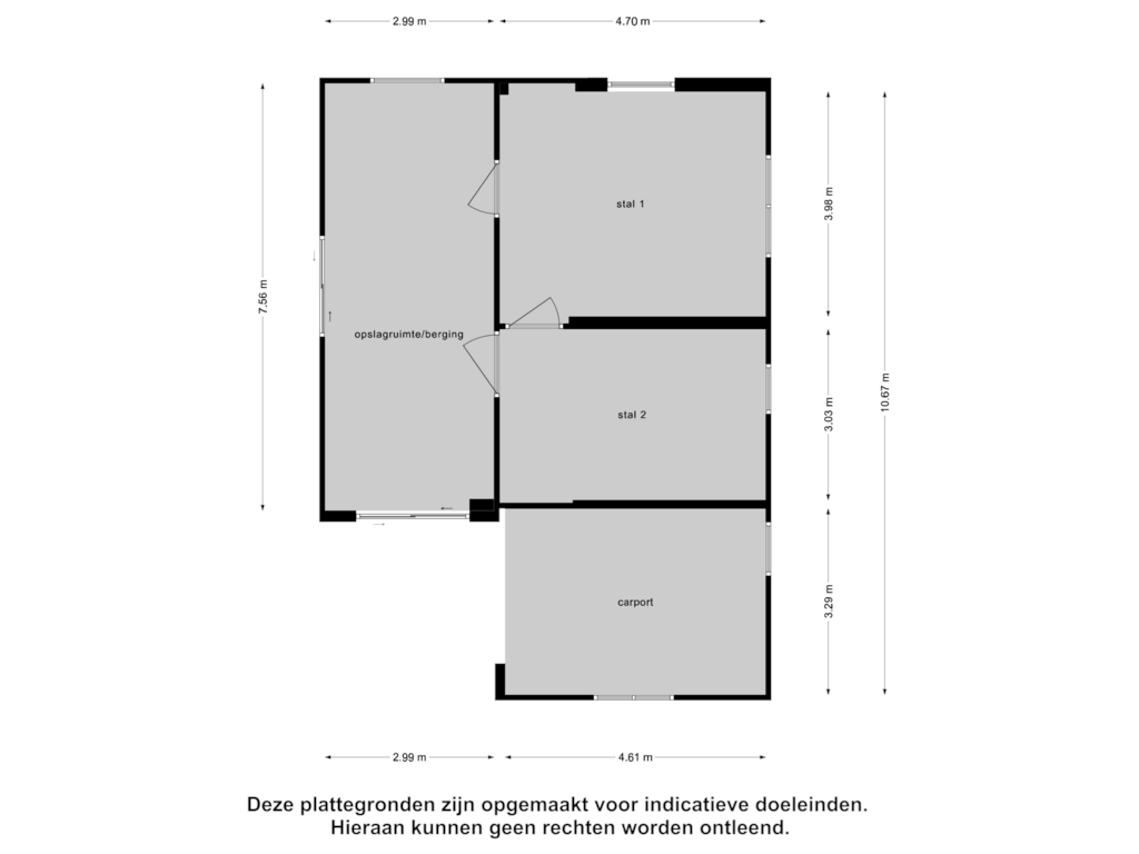 Bekijk plattegrond van Schuur van Schoterlandseweg 18