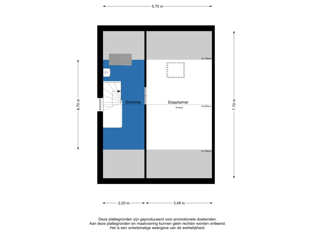 Bekijk plattegrond van Zolder van Drumptselaan 106