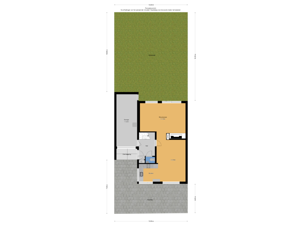 Bekijk plattegrond van Perceeloverzicht van Popelenburg 1