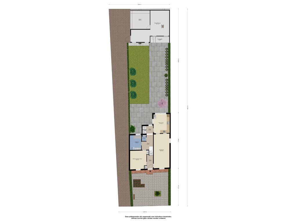 Bekijk plattegrond van Begane Grond Tuin van Kreitenmolenstraat 41