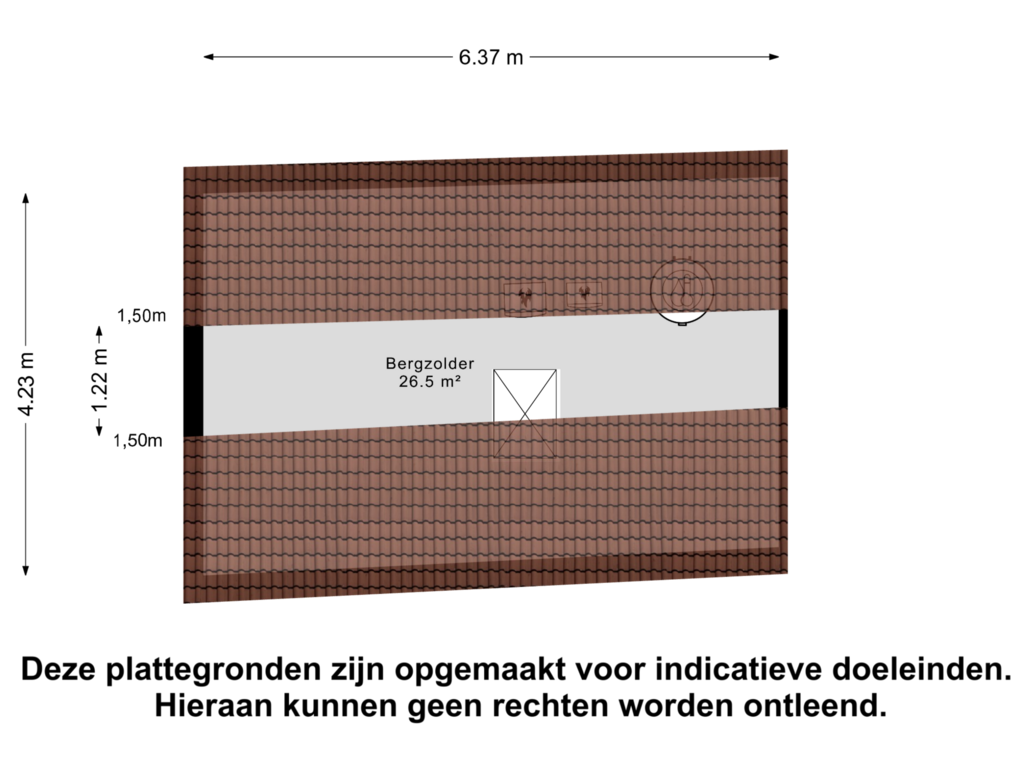 Bekijk plattegrond van Zolder van Kreitenmolenstraat 41