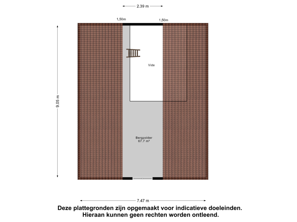 Bekijk plattegrond van Zolder van Kreitenmolenstraat 41