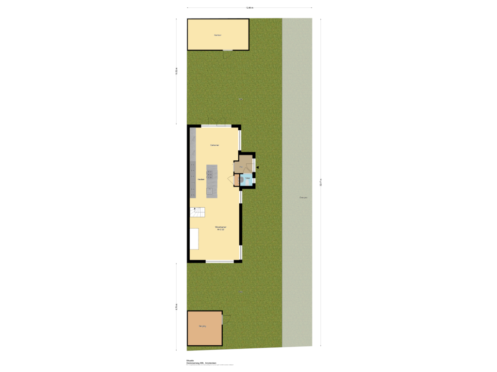 Bekijk plattegrond van Situatie van Osdorperweg 850