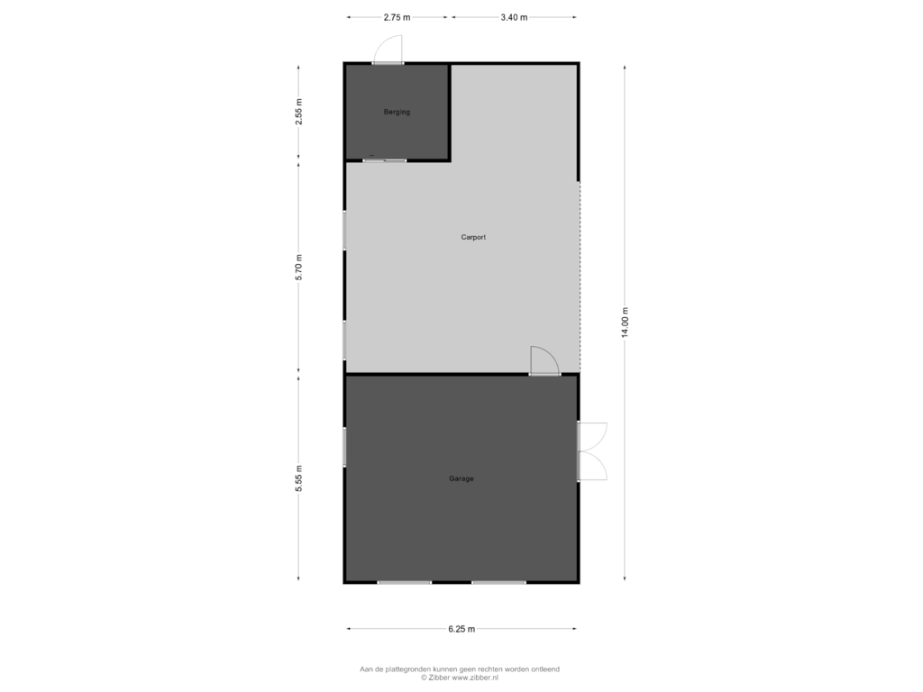 Bekijk plattegrond van Garage van Moerbeek 50