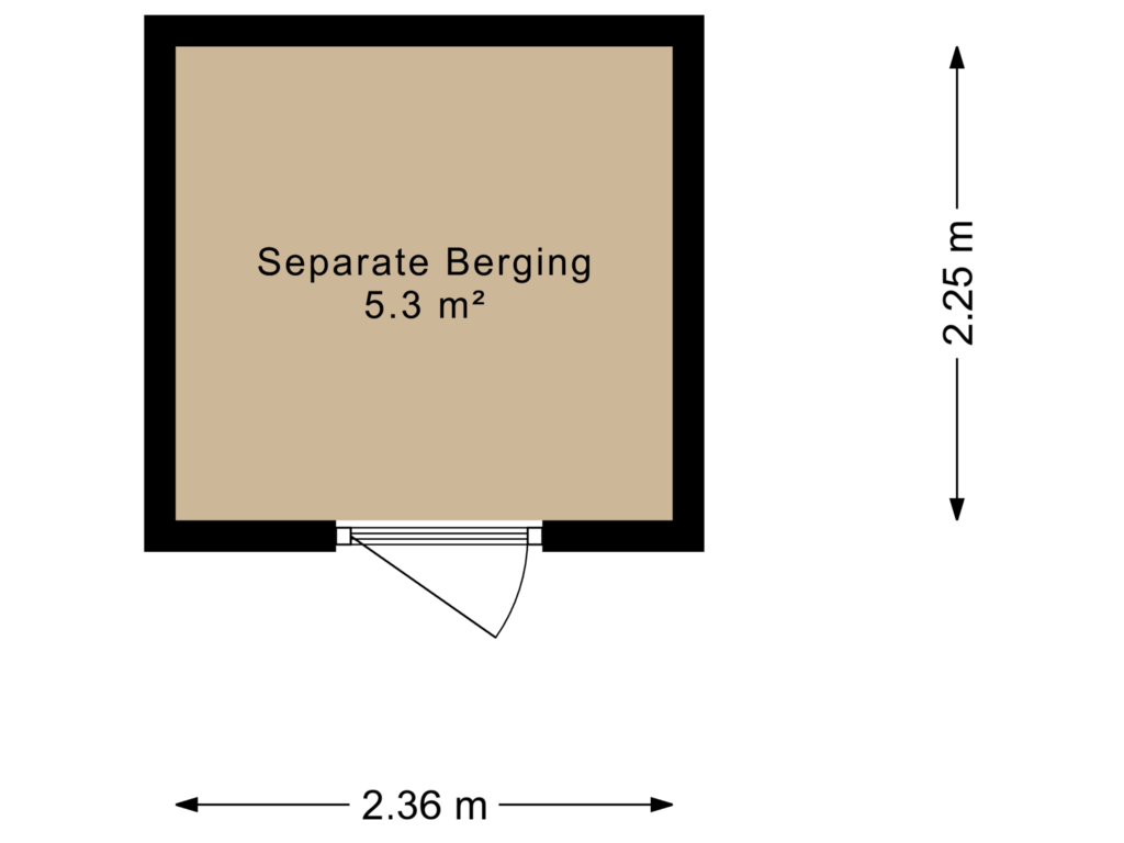 Bekijk plattegrond van Berging van Laura Wernet-Paskelhof 15