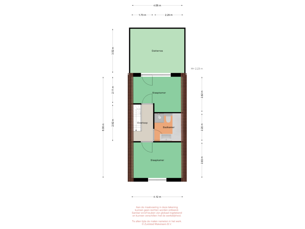 View floorplan of Koolzaadstraat 25 - Eerste verdieping of Koolzaadstraat 25