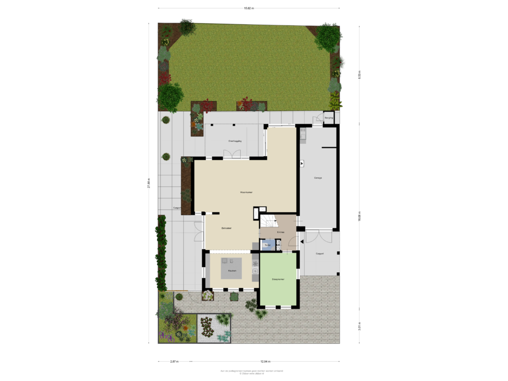 Bekijk plattegrond van Begane grond_Tuin van Theeroosweide 49