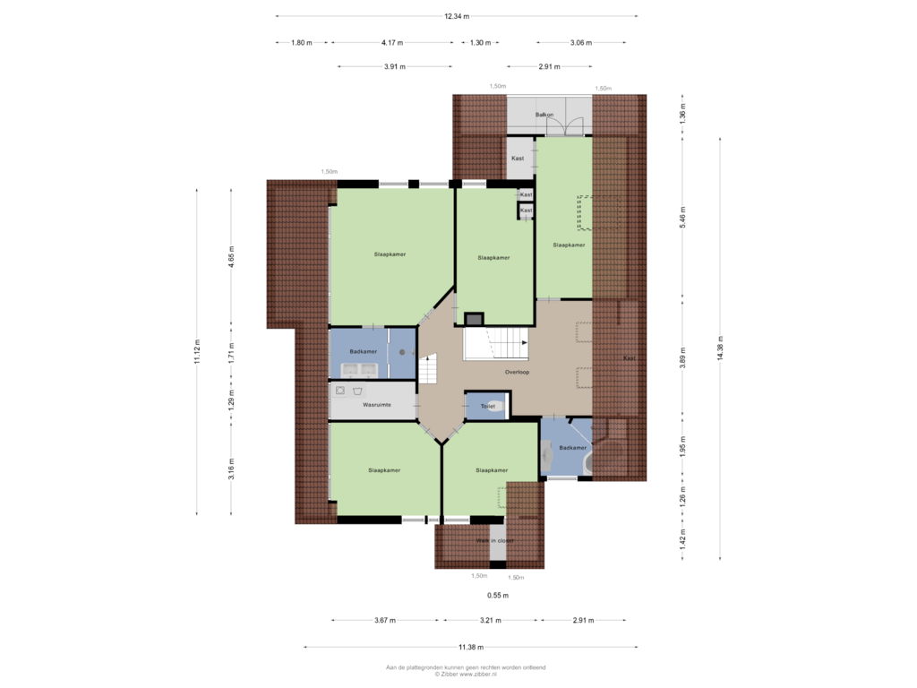 Bekijk plattegrond van Eerste Verdieping van Theeroosweide 49