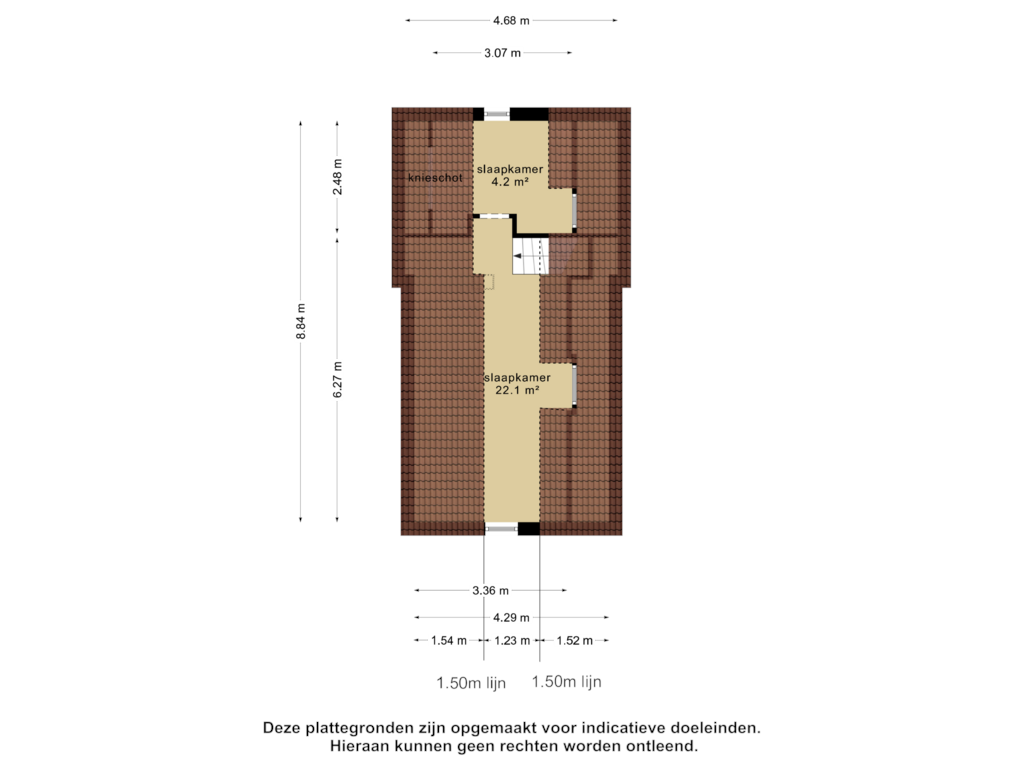 Bekijk plattegrond van 1e verdieping1 van Delle 7