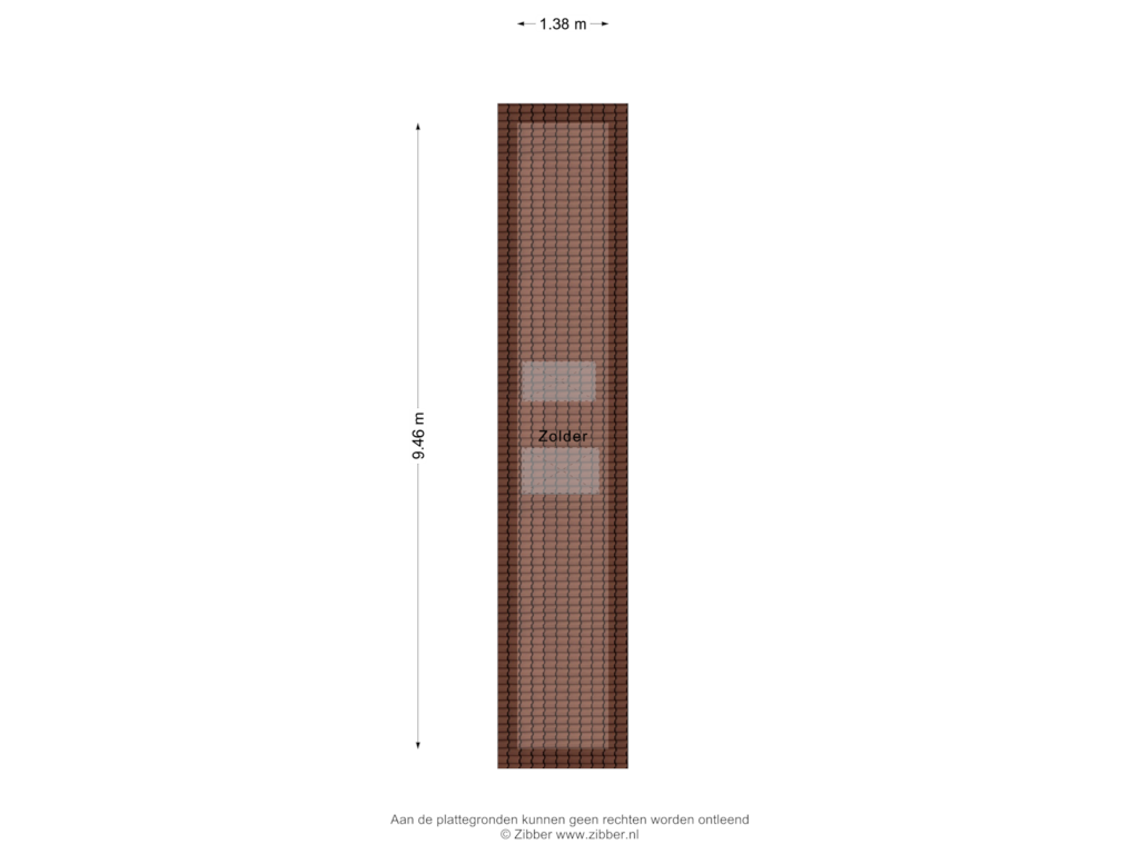 Bekijk plattegrond van Zolder van Van Brerostraat 81