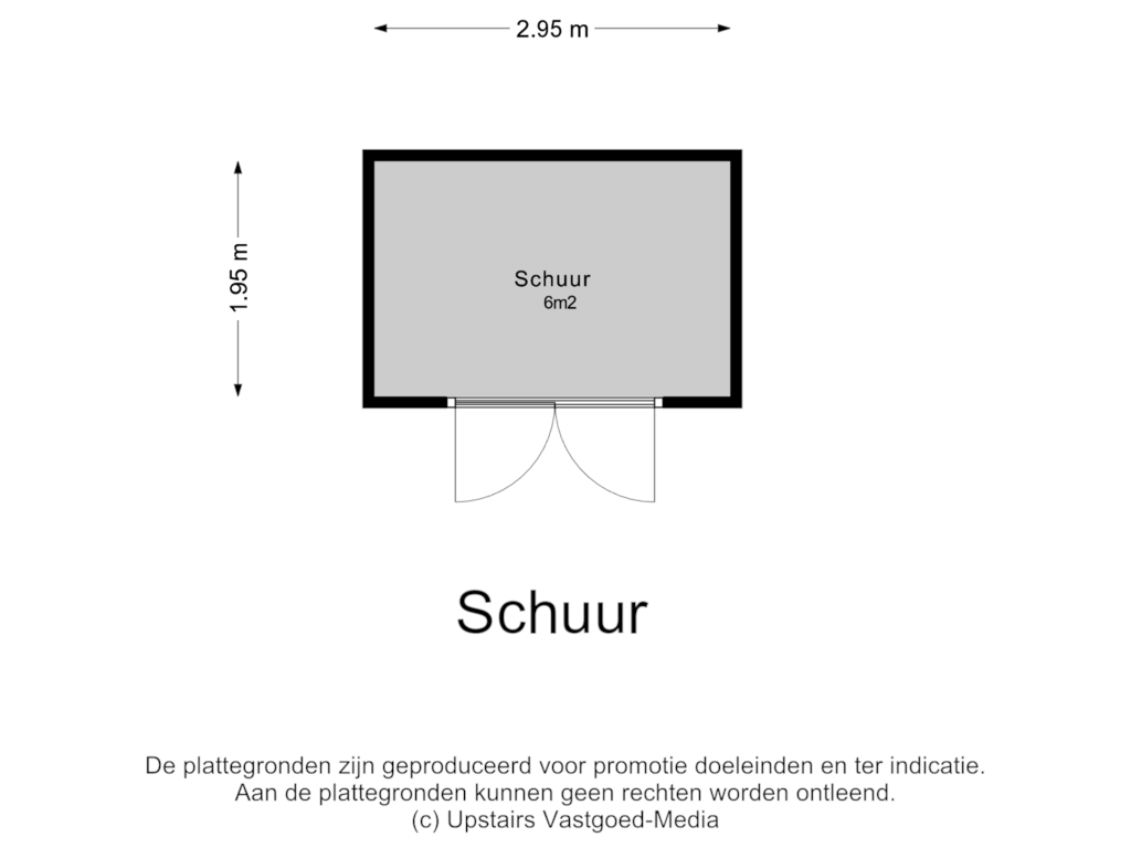 View floorplan of Schuur of Rietmeent 50