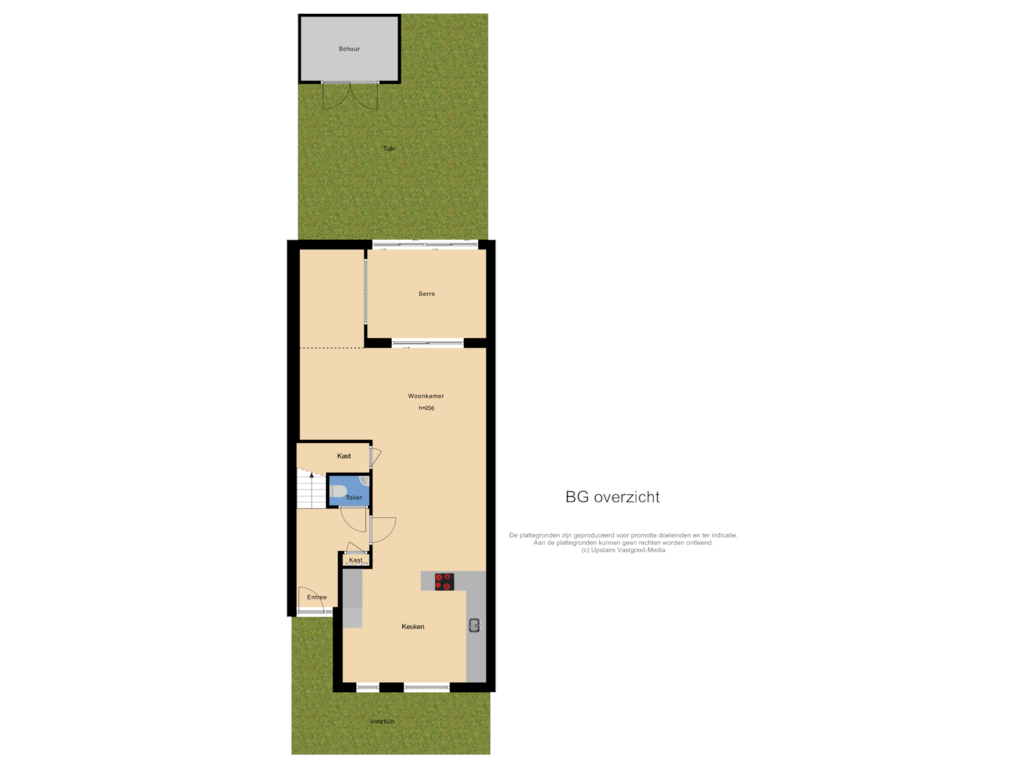 View floorplan of BG overzicht of Rietmeent 50