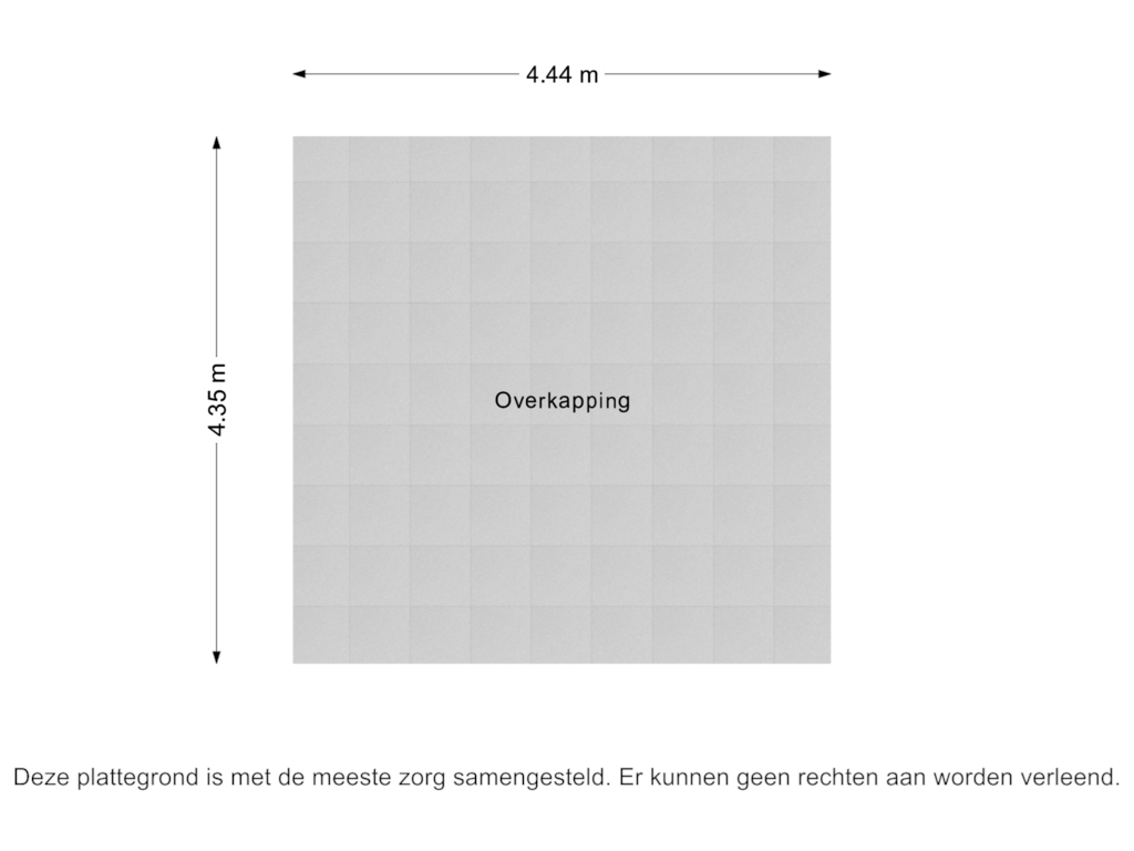 Bekijk plattegrond van Overkapping van Zadelmakerslaan 1