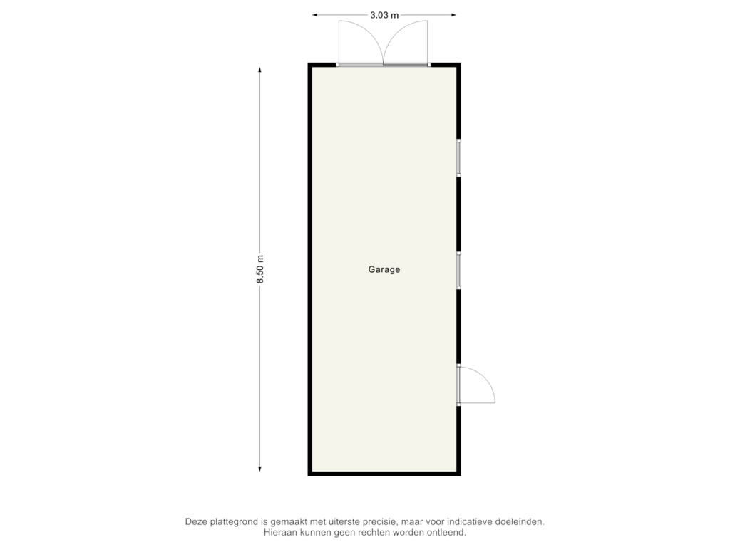 Bekijk plattegrond van Garage van Laansloot 28