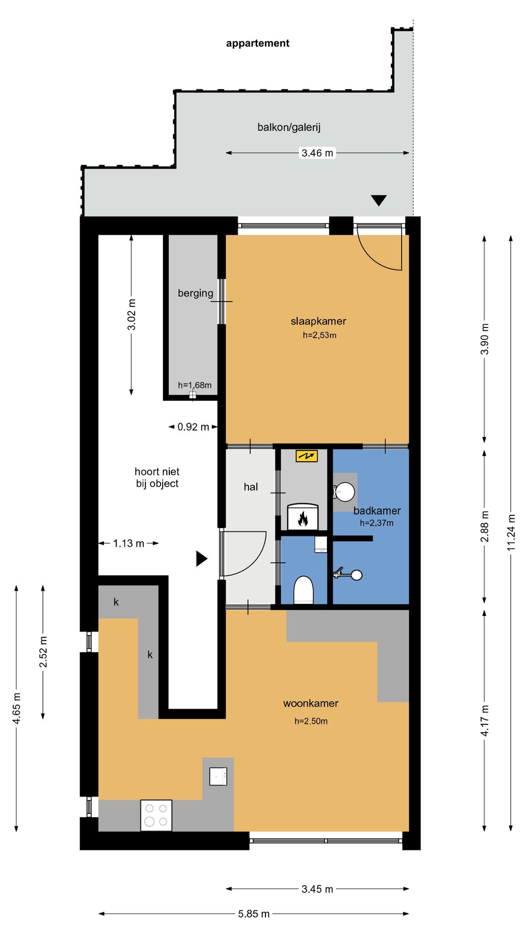 Foto 22 van Spoorstraat 69-A1