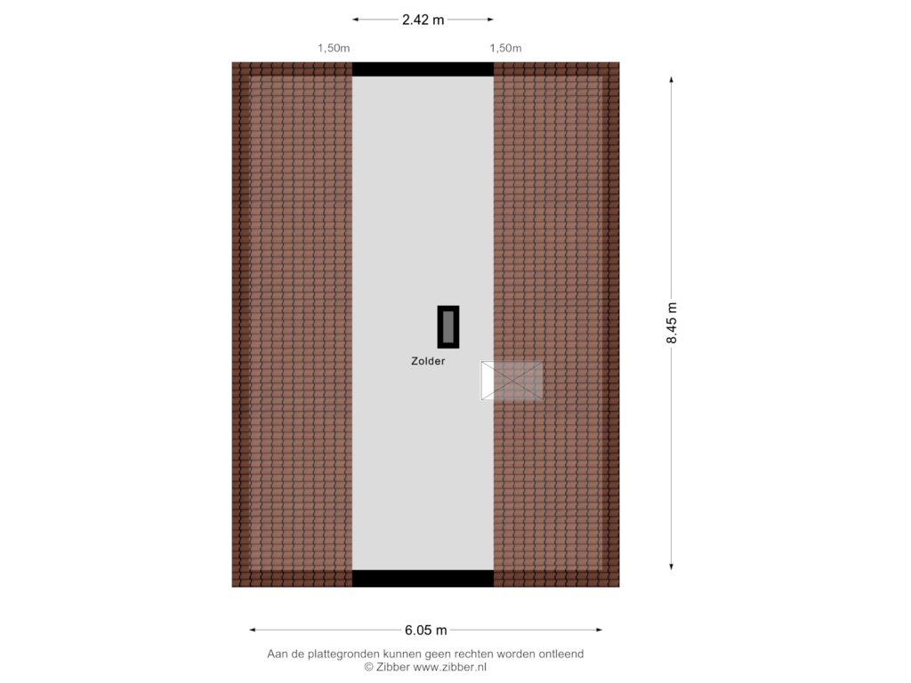 Bekijk plattegrond van Zolder van Richtersmaatstraat 4