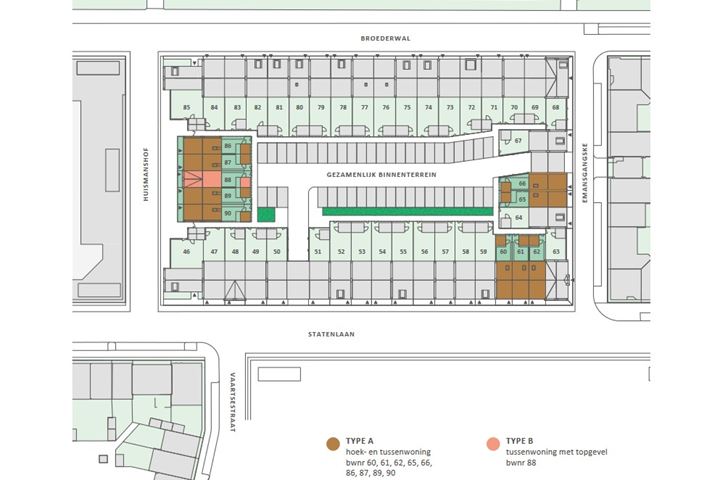 Bekijk foto 12 van 10 nieuwbouw huurwoningen De Veste fase 2