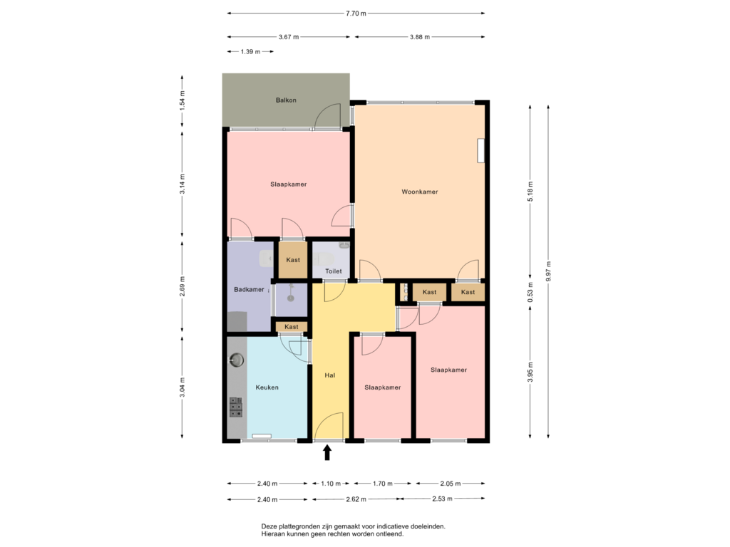 Bekijk plattegrond van First floor van Coehoorn van Scheltingaweg 16