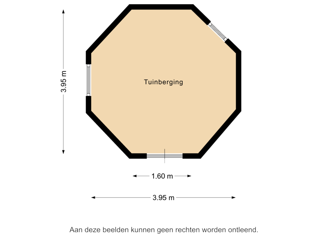 Bekijk plattegrond van Tuinberging van Smeetsweg 10