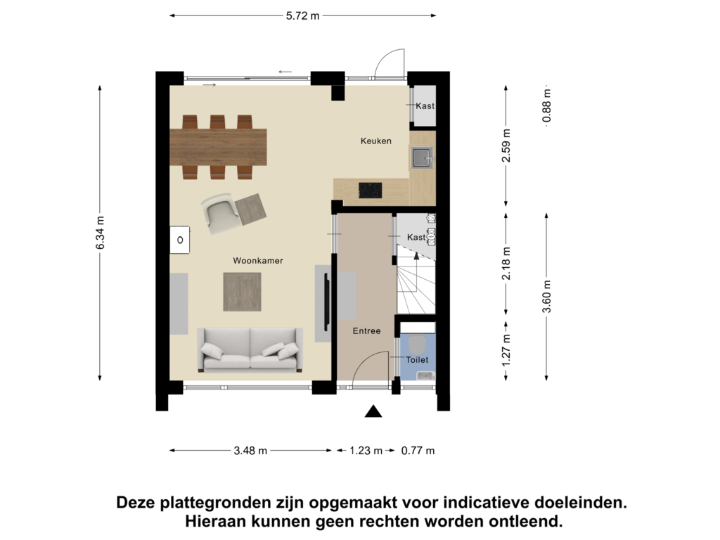 Bekijk plattegrond van Begane Grond van Kapitein Pulverstraat 14