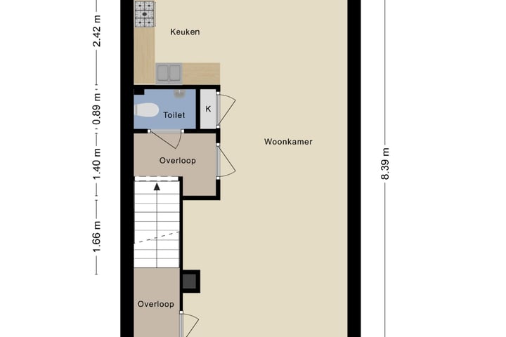 Bekijk foto 31 van de la Bassecour Caanstraat 109