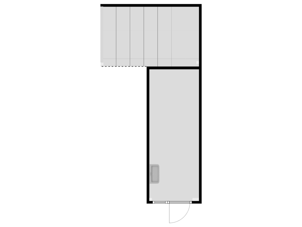 Bekijk plattegrond van Berging van Abbé de St. Pierre-laan 12