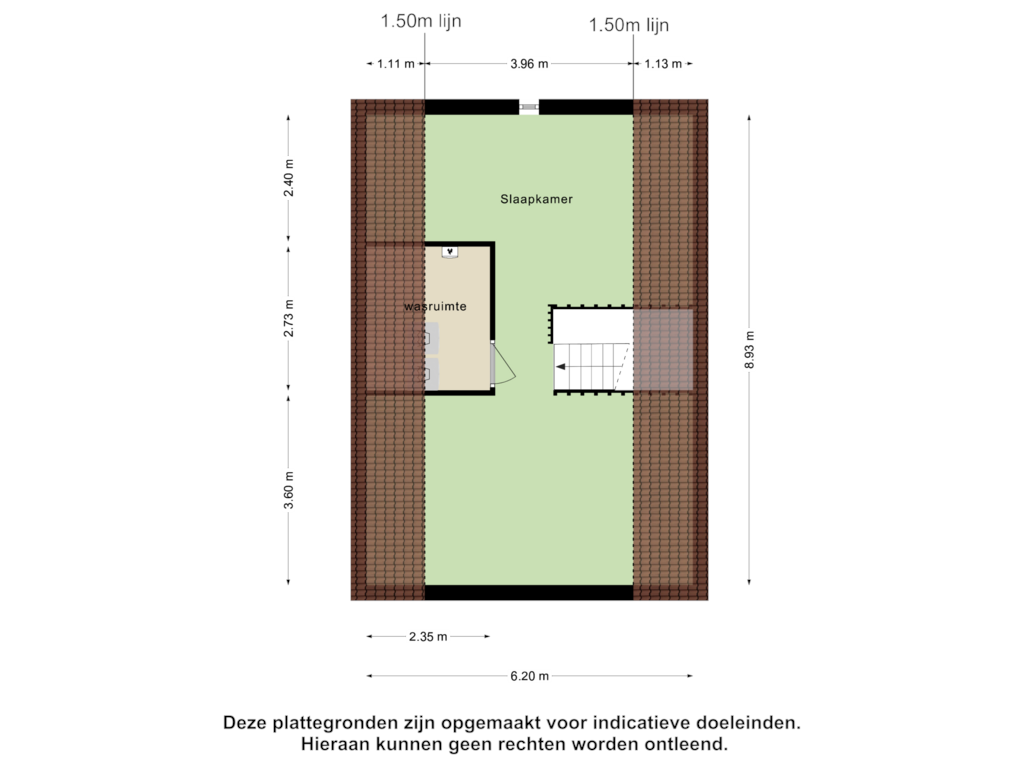 Bekijk plattegrond van Tweede Verdieping van Kattenstaart 15