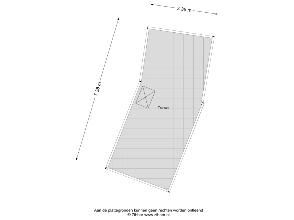 Bekijk plattegrond van Terras van Achter de Tolbrug 6-A