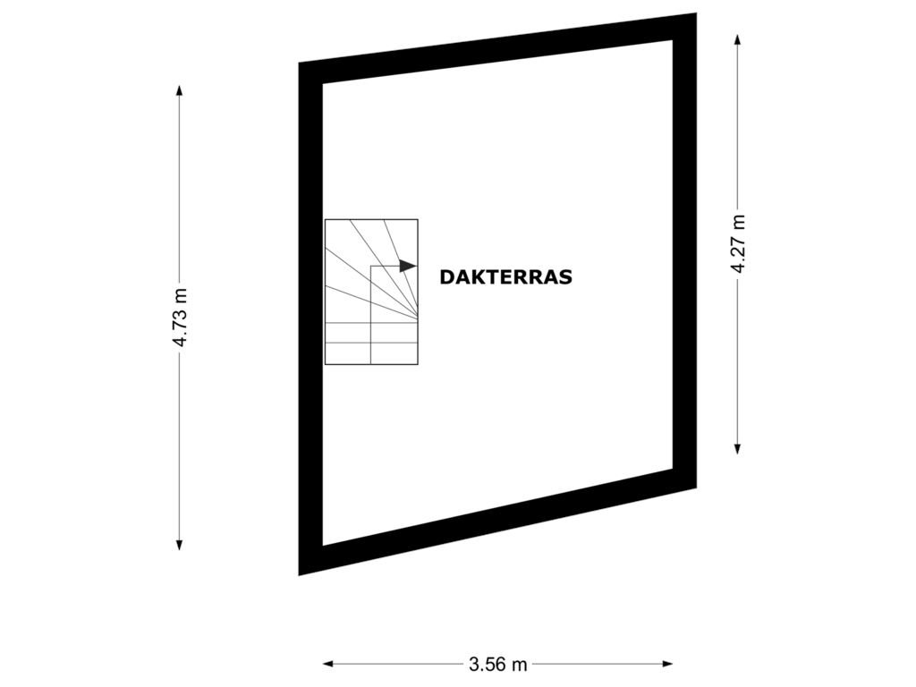 Bekijk plattegrond van Floor 3 van Kerkstraat 77-BS