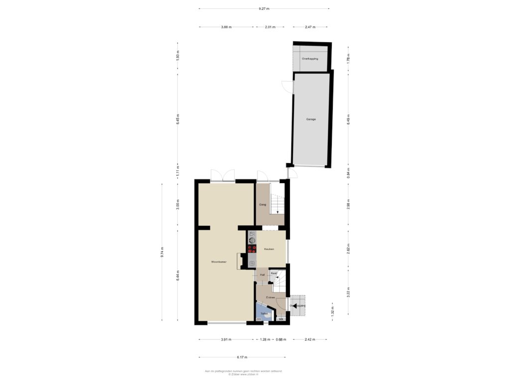 Bekijk plattegrond van Begane Grond van de Eerensplein 4