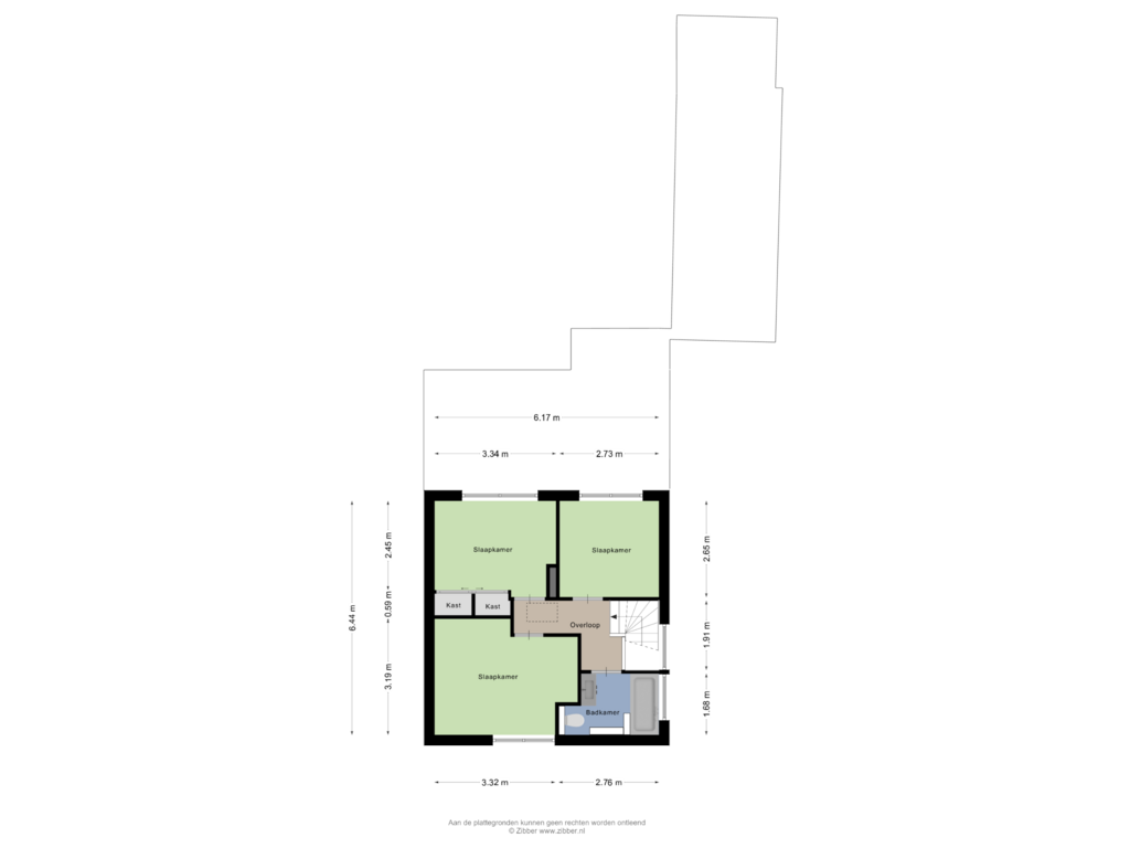 Bekijk plattegrond van Eerste Verdieping van de Eerensplein 4