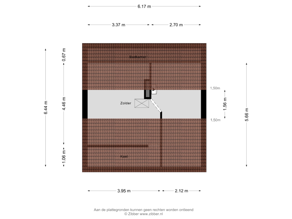 Bekijk plattegrond van Zolder van de Eerensplein 4