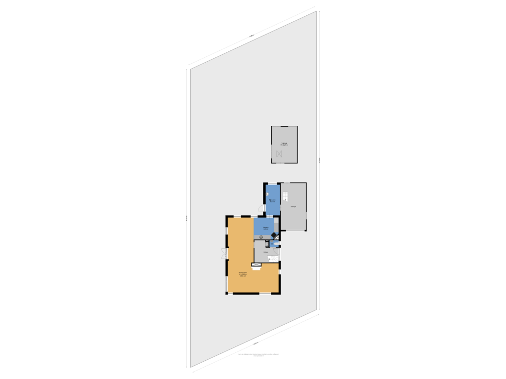 Bekijk plattegrond van Begane Grond Met Tuin van Klooster 20