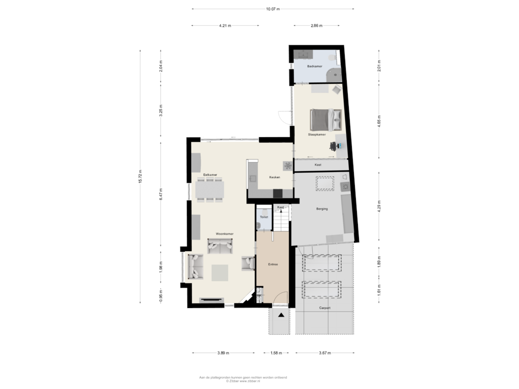 Bekijk plattegrond van Begane Grond van Visven 602