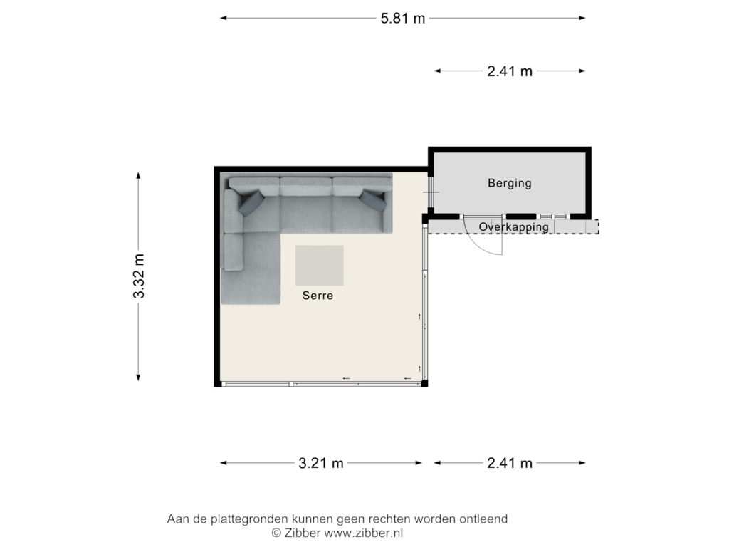 Bekijk plattegrond van Bijgebouw van Visven 602