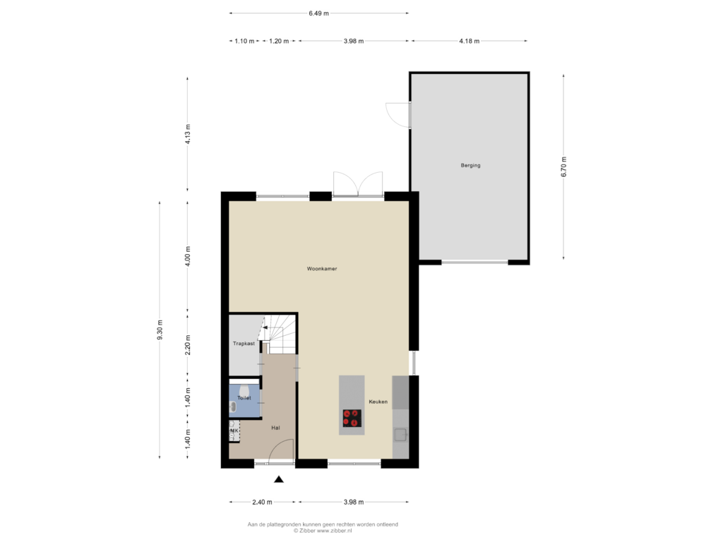 Bekijk plattegrond van Begane Grond van Pastoor Vogelsstraat 36