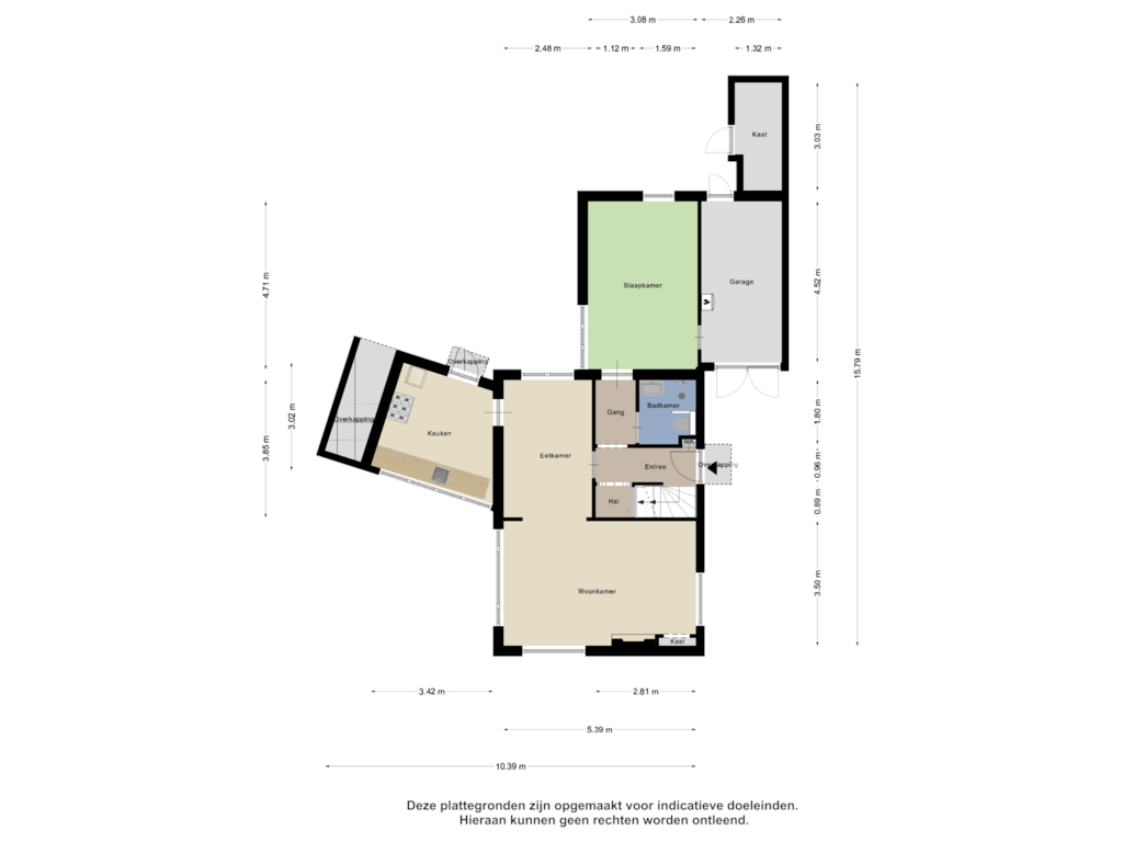 Bekijk plattegrond van Begane Grond van Beatrixlaan 3