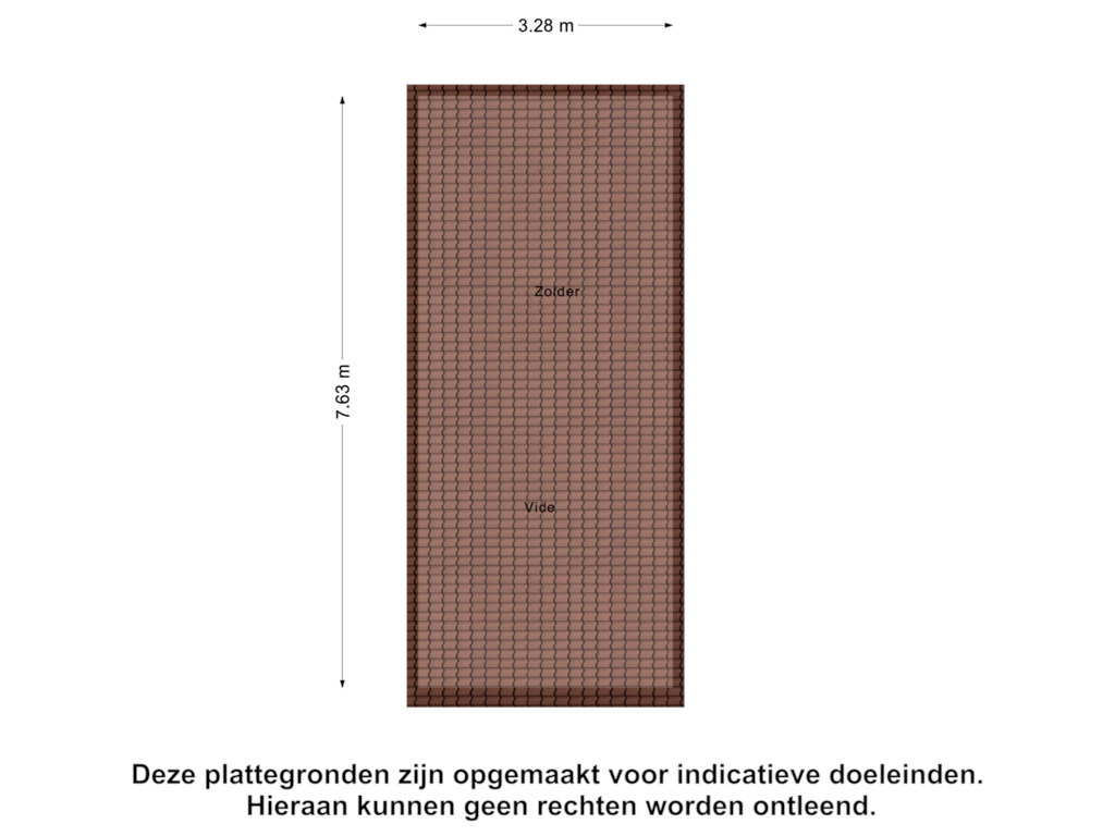 Bekijk plattegrond van Garage Zolder van Prins Bernhardstraat 6