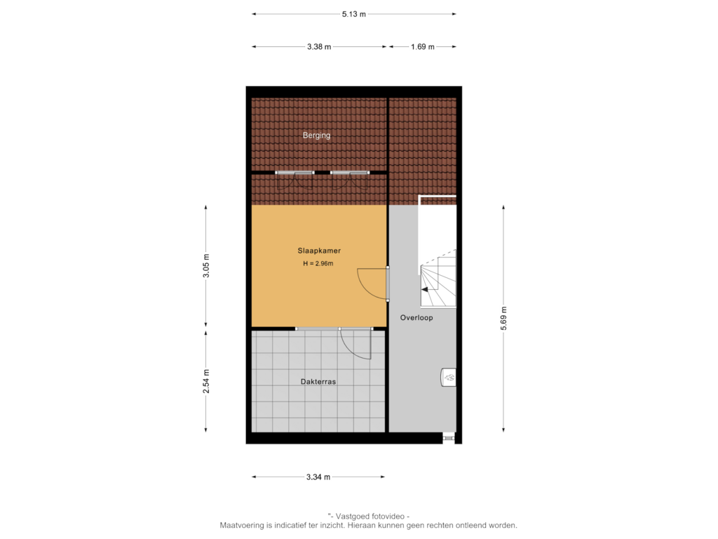 Bekijk plattegrond van 2e verdieping van Diemewei 4512