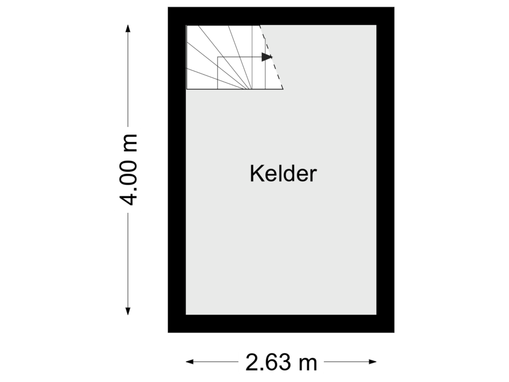 Bekijk plattegrond van Kelder van Schotkampweg 159