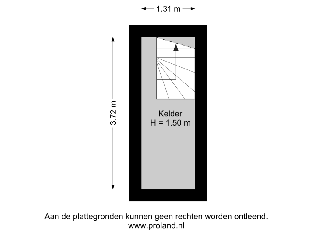 Bekijk plattegrond van Kelder van Hoofdstraat 7