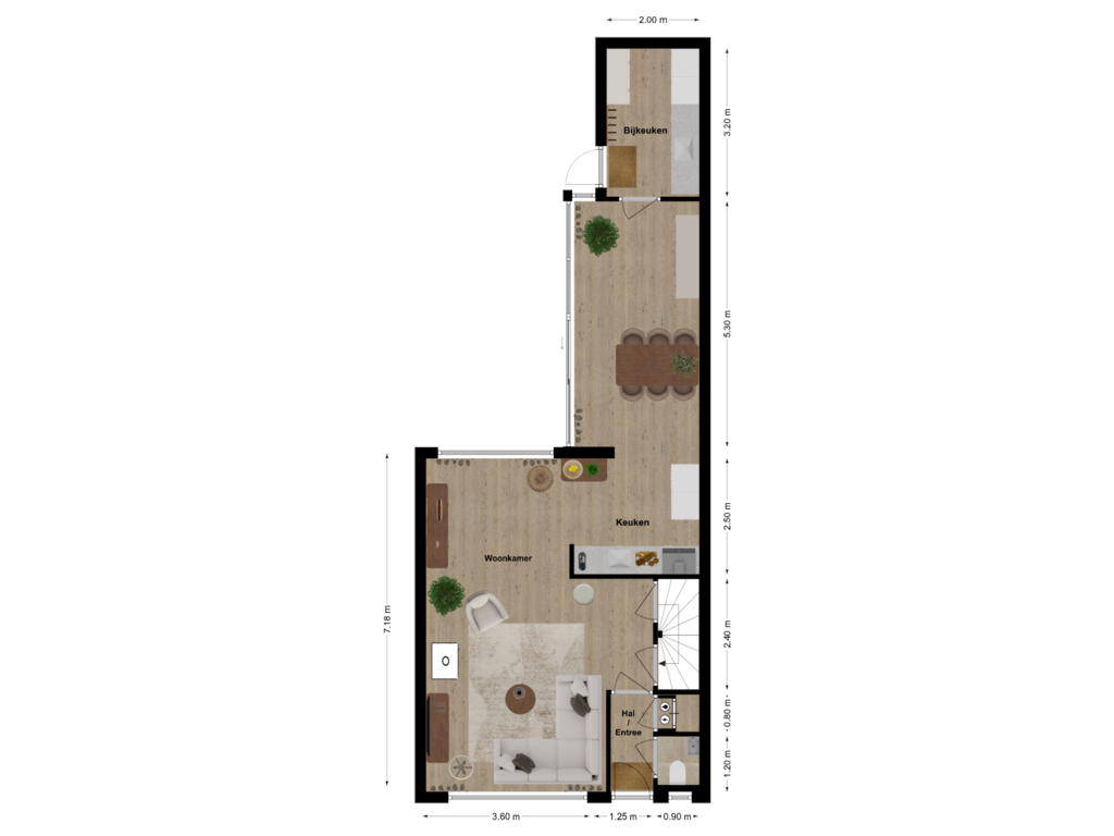 Bekijk plattegrond van First floor van Korenschoof 13