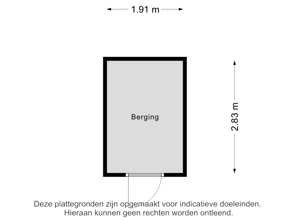 Bekijk plattegrond van Berging van Kamgras 35