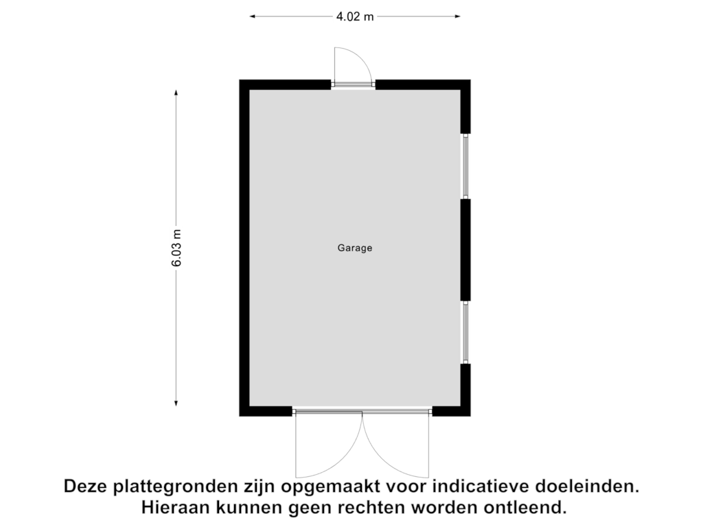 Bekijk plattegrond van Garage van Nieuweweg 66