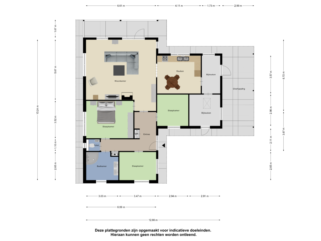 View floorplan of Begane Grond of Juffertoren 26