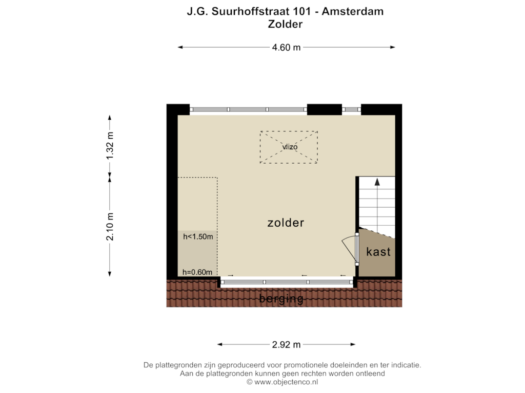 Bekijk plattegrond van ZOLDER van J.G. Suurhoffstraat 101