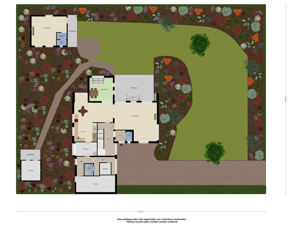 Bekijk plattegrond van Begane Grond Tuin van Collatorlaan 8